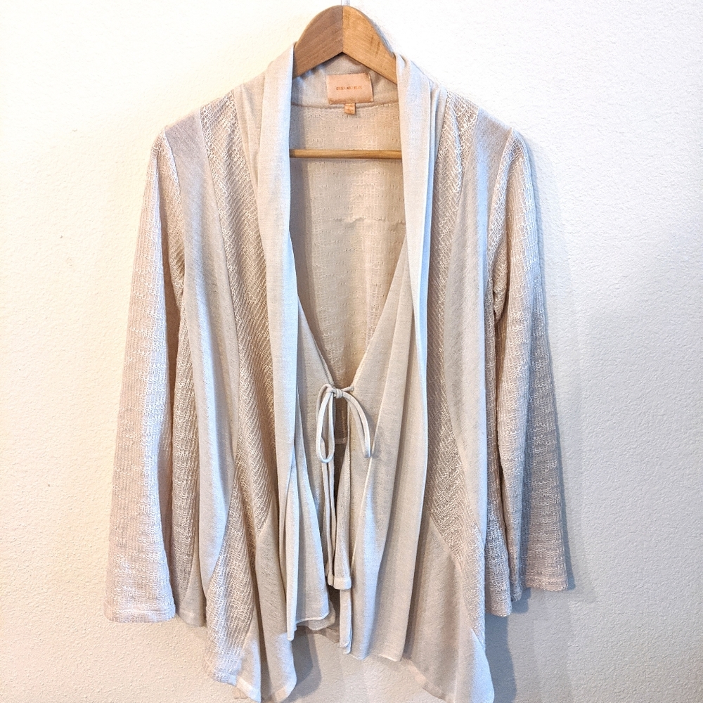 Bianka Open Drape Cardigan
